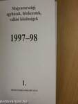 Magyarországi egyházak, felekezetek, vallási közösségek 1997-98. I.