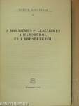 A marxizmus-leninizmus a háborúról és a hadseregről