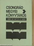 Csongrád megyei könyvtáros 1992/3-4.