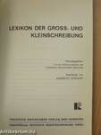 Lexikon der Groß- und Kleinschreibung