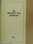 Az MS-DOS 5.00 parancsai