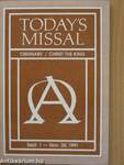 Today's Missal Sept. 1. - Nov. 30, 1991