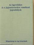 Az ügyvédekre és a jogtanácsosokra vonatkozó jogszabályok