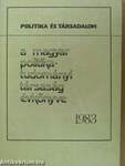 A Magyar Politikatudományi Társaság évkönyve 1983.