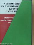 Nyomdatörténeti és nyomdászéletmód-kutatási tanulmányok