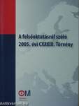 A felsőoktatásról szóló 2005. évi CXXXIX. Törvény