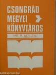 Csongrád megyei könyvtáros 1987/1-2.