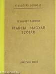 Francia-magyar szótár