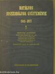 Hatályos jogszabályok gyűjteménye 1945-1977. 7. (töredék)