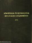 Törvények és rendeletek hivatalos gyűjteménye 1974