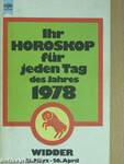 Ihr Horoskop für jeden Tag des Jahres 1978