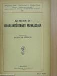 Az 1933-ik év irodalomtörténeti munkássága