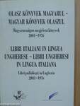 Olasz könyvek magyarul-Magyar könyvek olaszul