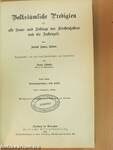 Volkstümliche Predigten für alle Sonn - und Festtage des Kirchenjahres und die Faltenzeit I-III. (gótbetűs)