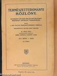 Természettudományi Közlöny 1913. (nem teljes évfolyam)