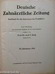 Deutsche Zahnärztliche Zeitung 1912.