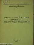 Vállalati vezető dolgozók utánpótlása a fejlett tőkés országokban