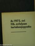Orvosi Hetilap 1975. január-december I-II.