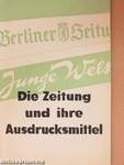 Die Zeitung und ihre Ausdrucksmittel