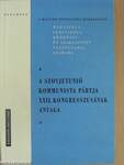 A Szovjetunió Kommunista Pártja XXII. kongresszusának anyaga