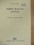 Német-magyar szótár I-II.