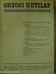 Orvosi Hetilap és Szovjet Orvostudományi Beszámoló 1953. január-június (fél évfolyam)