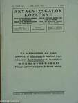 Anyagvizsgálók Közlönye 1938. szeptember-október