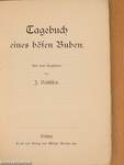 Tagebuch eines bösen Buben (gótbetűs)