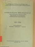 Hidrológiai bibliográfia 1961-1962