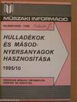 Hulladékok és másodnyersanyagok hasznosítása 1995/10.