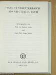 Taschenwörterbuch Spanisch-Deutsch