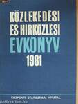 Közlekedési és hírközlési évkönyv 1981