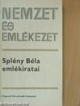 Splény Béla emlékiratai II. (töredék)