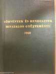 Törvények és rendeletek hivatalos gyűjteménye 1968.