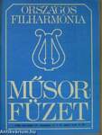 Országos Filharmónia Műsorfüzet 1988/19.