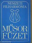 Nemzeti Filharmónia Műsorfüzet 1991/1.