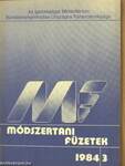 Módszertani füzetek 1984/3.