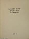 Komárom megyei orvosnapok közleményei 1977-78