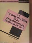 Az oktatás minősége és az önkormányzati oktatásirányítás