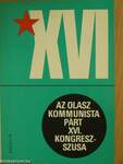 Az Olasz Kommunista Párt XVI. kongresszusa