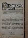 Orvostudományi Szemle 1933. január-december I-II.