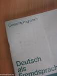 Deutsch als Fremdsprache '84 - Gesamtprogramm