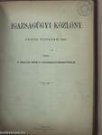 Igazságügyi Közlöny 1929. január-december