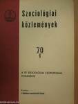 Szociológiai közlemények 70/1.