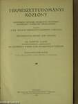 Természettudományi Közlöny 1933. január-december/Pótfüzetek a Természettudományi Közlönyhöz 1933. (nem teljes évfolyam)