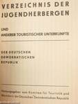 DDR - Jugendherbergsverzeichnis