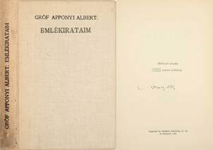 Emlékirataim/Ötven év (aláírt, bibliofil példány)