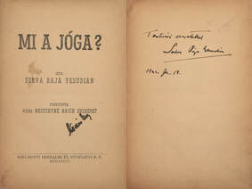 Mi a jóga? (dedikált példány)