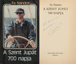 A Szent Jupát 700 napja (dedikált példány)