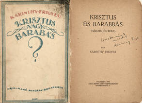 Krisztus és Barabbás (dedikált példány) (Borítóterv: Végh Gusztáv)